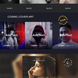 Awesome Photo Effects Pack for Posters & Social Media Posts PSD Templates Free Download