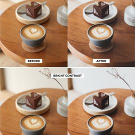 Brown Coffee Blogger Lightroom Preset Free Download