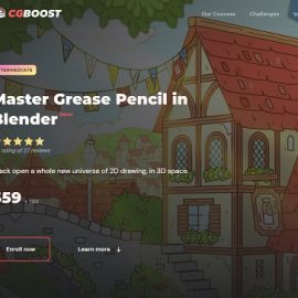 CGBoost – Master Grease Pencil in Blender Free Download