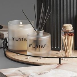 Decorative set 01 With Murmur candle and diffuser Free Download