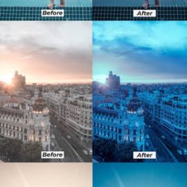 Dramatic Blue Lightroom Presets Free Download