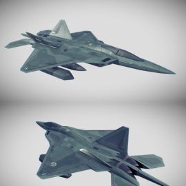 F-22C Raptor II 3d model Free Download