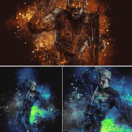 GraphicRiver – Lava Flames Glow Photoshop Action 42901042 Free Download