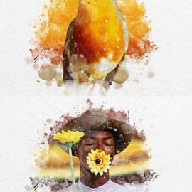 GraphicRiver Watercolor Photo Effect 37025087 Free Download