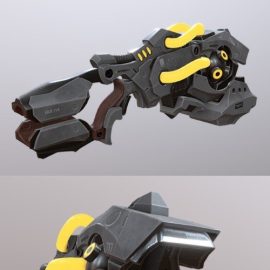 Gravity Gun 3D Model Free Download