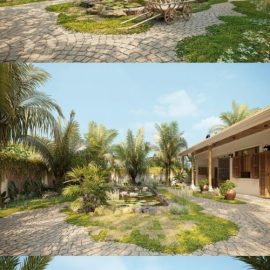 House Exterior By Do Cuong Free Download