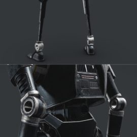 K-2SO fanart from Star Wars: Rouge One 3D MODEL Free Download