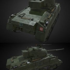 M4 Sherman Firefly 3d model Free Download