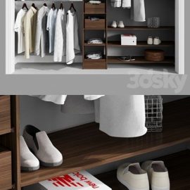 Melamine Reach-In Closet Kit in Mocha Free Download