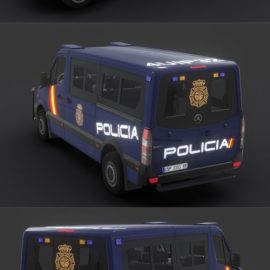 Mercedes benz Sprinter Policia Nacional Free Download