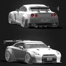 Nissan GTR LB Performance Free Download