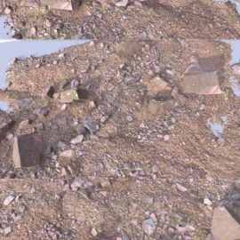 Rock Gravel Ground Modules PBR Scan 3D Model Free Download