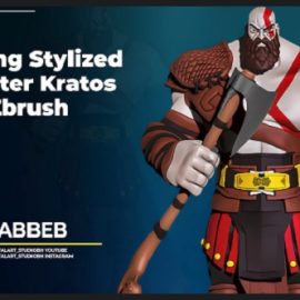 Udemy – Sculpting Stylized character Kratos In Zbrush Free Download