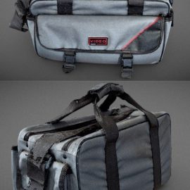 Very old Camera bag 3D model Free Download