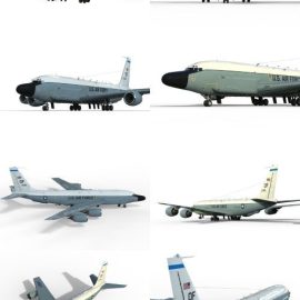 Boeing RC-135 3D model Free Download