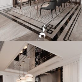 Dining Room – Kitchen Interior Free Download