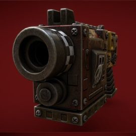 Gretchin gun W40k 3d Model Free Download