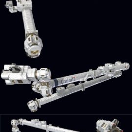 ISS Robotic Arm 3D Model Free Download