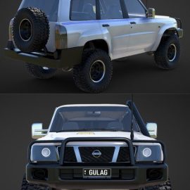 Nissan GU Patrol “Sivan Heyns Gulag” 3D Model Free Download