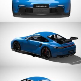 Porsche 911 GT3 (992) 3d model Free Download