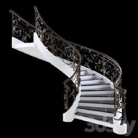 Stair forging 3d model Free Download