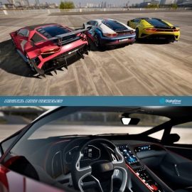 Unreal Engine Drivable Cars- Supercar Free Download