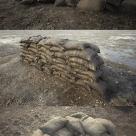 Unreal Engine Sandbag Walls (4.14 – 4.27 5.0) Free Download