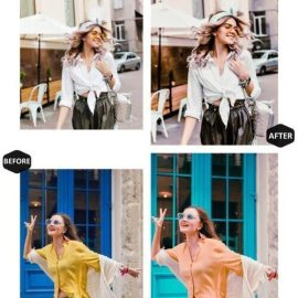 12 Mobile Lightroom Stylish Woman Free Download