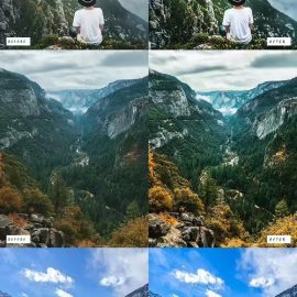 15 Majestic Landscape Lightroom Presets Vol. 2 Free Download