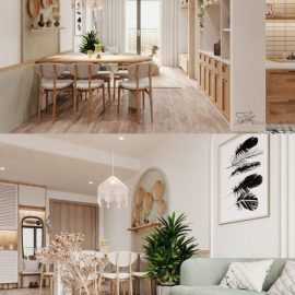 Apartment Interior Scene By Oi A Chun Free Download