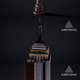 Empire State Building 3D Model Free Download