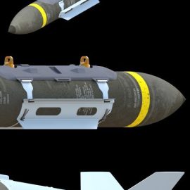 JDAM Bomb 3D Model Free Download