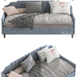 Jolena Twin Daybed Sofa Bed | Vray+Corona Free Download