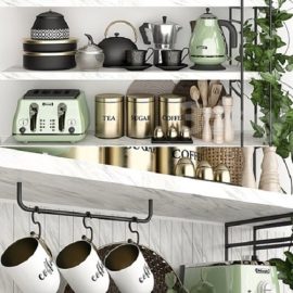 Kitchen set 009 | Vray Free Download