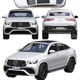 Mercedes-Benz AMG GLE 63 Coupe 2021 3d model Free Download