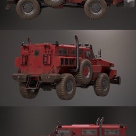 Paramount Marauder 3D Model PBR Free Download