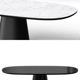 Pro 3DSky B&B Italia Allure O Dining Table Free Download