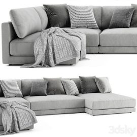 Pro 3DSky Blanche Katarina Sectional Sofa Free Download