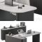 Pro 3DSky Boss Desk Black and Gray Office Furniture 236 Free Download