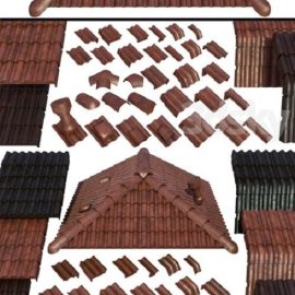 Pro 3DSky Ceramic roof tiles Free Download