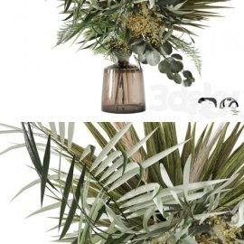 Pro 3DSky – Green-Bouquet-with-Palms Free Download