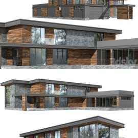 Pro 3DSky House in the Wright style Free Download