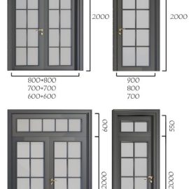 Pro 3DSky Volhovec_Doors_collection_Paris_set 4 Free Download