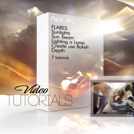 Sergey Ivanov – 7 Video tutorials about adding FLARES Pack-2