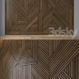 Wall Panel 06 | Vray Free Download