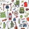 Watercolor png clipart Camping Free Download