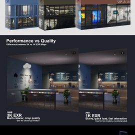 wParallax Bundle 1 // One-Click-Interiors for Archviz Free Download