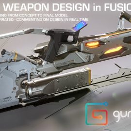 Gumroad Heavy Weapon design in Fusion 360 – Alex Senechal Free Download