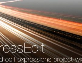 Aescripts pt_ExpressEdit 2 v2.7 Free Download