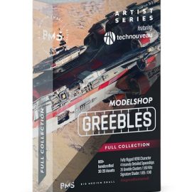 BigMediumSmall – Modelshop Greebles Collection Bundle Free Download